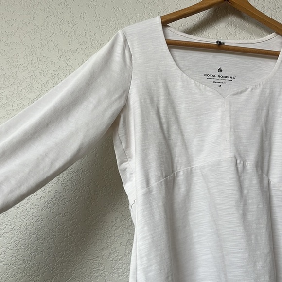 Royal Ribbons Long Sleeve Shirt Blouse White Size Large - Picture 5 of 7